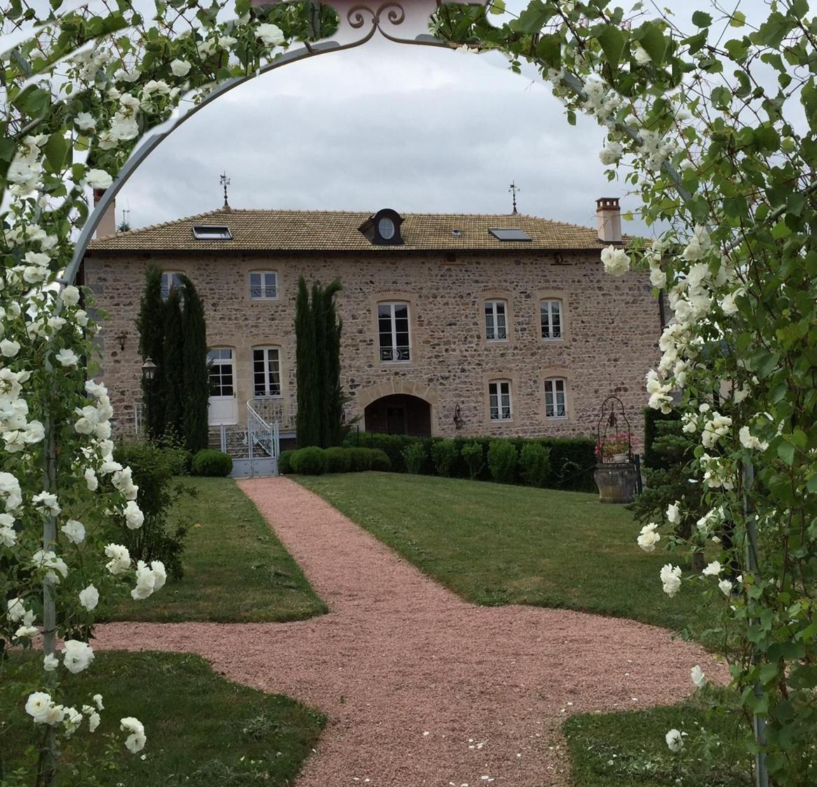לינה וארוחת בוקר Tramayes Manoir Montdidier Burgundy מראה חיצוני תמונה