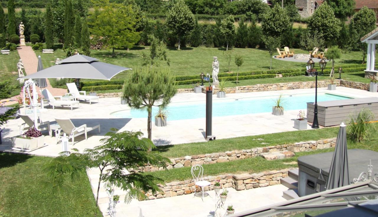 לינה וארוחת בוקר Tramayes Manoir Montdidier Burgundy מראה חיצוני תמונה