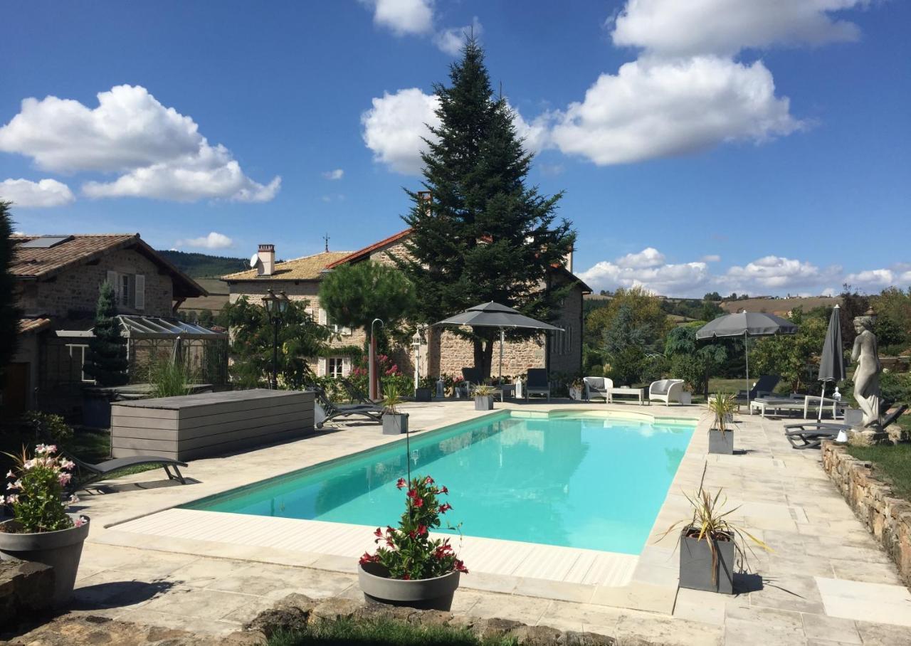 לינה וארוחת בוקר Tramayes Manoir Montdidier Burgundy מראה חיצוני תמונה